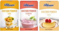 Bloom Premium Mango Strawberry and Vanilla Custard Powder 100g x 3 Custard Powder  (3 x 100 g)- Flipkart