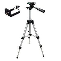 Exxelo 3110 Mobile and Camera Tripod Universal Portable & Foldable Professional SLR DSLR Camera Stand- Amazon