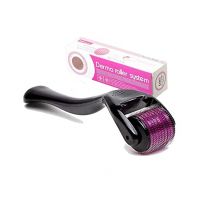 Dayons Derma Roller 540 Titanium Alloy Micro Needles Hair & Beard, Treats Acne, Scar, Skin Ageing, Stretchmarks & Hair Regrowth (0.5mm)- Amazon