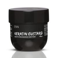 ENN Keratin Custard- Keratin Replinishing Hair Mask | Frizz Control | Strengths Hair | Repair Damage | Hydration | Hyaluronic Acid | Argon Oil | Proteil | Natural | For Women & Men| 100gm- Amazon