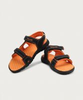 Miss & Chief Velcro Sports Sandals For Boys  (Black)- Flipkart