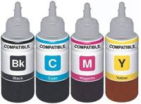 Kataria Refill Ink For Use in Epson Stylus T60, 1390 Printers Compatible with Epson T0851N / 52N / 53N / 54N / 55N / 56N Multi Color Ink-70ML Each Bottle, Multicolor, Standard- Amazon