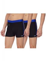 I-Swim Mens Costume Is-010 Size XL Black/Blue with Is-010 Size XL Black/Blue Pack of 2 and Swimming Goggles Is-506- Amazon