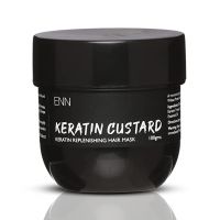 ENN Keratin Custard- Keratin Replinishing Hair Mask | Frizz Control | Strengths Hair | Repair Damage | Hydration | Hyaluronic Acid | Argon Oil | Proteil | Natural | For Women & Men| 100gm- Amazon