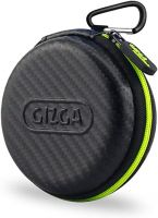 GIZGA essentials Shock-Proof Carbon Fibre, Soft Fabric, Mesh Pocket headphone Carrying Case, Multi-Purpose Pocket Storage Travel Organize, Pen Drives, SD Cards- Black- Amazon
