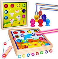 Toyshine 3 in 1 Fishing Game, Pinball and Pool Table, Toy- Amazon