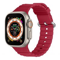 XMUXI Replacement Silicone Strap Compatible with Apple Watch Straps Series 8/7/SE/6/5/4/3 Sport Bands- Amazon