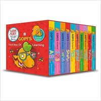 Gopi's First Box of Learning: Based on Gopi the dog, from Sudha Murty's Gopi Diaries! Boxset of 10 Early Learning Board Books- Amazon