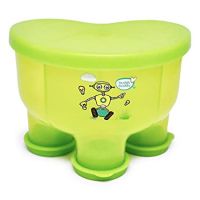 Buddsbuddy Cow Shaped Milk Powder Container 1pc (Green)- Amazon