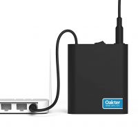Oakter Mini UPS for 12V WiFi Router Broadband Modem | Backup Upto 4 Hours | WiFi Router UPS Power Backup During Power Cuts | UPS- Amazon