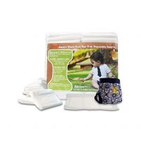 Bdiapers Hybrid Diaper Cover with Diposable Insert, Fireworks S- Amazon