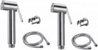 Prestige Jaquar ABS Conti Health Faucets Pack Of 2 Health Faucet with 1 Mtr SS Tube And Hook PVC Chrome Plated Health Faucet Faucet Set Faucet Set- Flipkart
