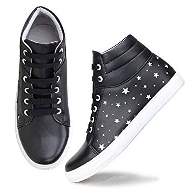 Zapatoz Women's/Ladies/ Female's Synthetic Leather Green Casual Ankle Boots Fit Shoes/Casual Ankle Boots Running/Gym Shoes_(zap7607-Green-) - Amazon India