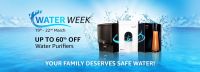 WATER WEEK 19th- 22nd March UP TO 60% Off Water Purifiers- Amazon
