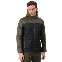 Dennis Lingo Men’s Long-Sleeve Color Block Hooded Puffer Jacket - Welt Pocket, Lightweight, Casual Winterwear- Amazon
