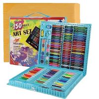 Shuban Art Supplies for Kids Deluxe Kids Art Set for Drawing Painting and More with Portable Art Box, Coloring Supplies Art Kits Best Christmas Great Gift- Amazon
