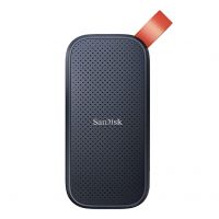 [For SBI Credit Card EMI] SanDisk 1TB Portable SSD, 520MB/s R, USB 3.2 Gen 2, Rugged SSD with Upto 2 Meter Drop Protection, Type-C to Type-A Cable, PC & Mac Compatible, 3 Y Warranty, External SSD (SDSSDE30-1T00-G25)- Amazon