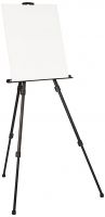 Amazon Brand - Solimo Artist Painting Sketching Easel with Carry Case and 4 Size Stetched Canvases Board Stretched Canvases - 20cmx30cm, 30cmx40cm, 40cmx50cm, 50cmx60cm- Amazon