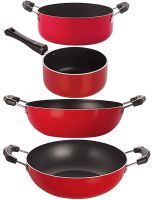 Nirlon Non-Stick Aluminium Pots and Pans Cooking Item Combo Set Offer- Amazon