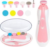BIYALI Electric Baby Nail Trimmer with 6 Grinding Heads Safe Baby Nail Clippers Light Trimmer 20 min Runtime 5 Length Settings  (Multicolor)- Flipkart
