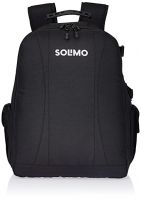 Amazon Brand - Solimo DSLR and Laptop Backpack - Orange Interior- Amazon