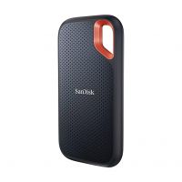 SanDisk 1TB Extreme Portable SSD 1050MB/s R, 1000MB/s W,Upto 2 Meter Drop Protection with IP55 Water/dust Resistance, HW Encryption, PC,MAC & TypeC Smartphone Compatible, 5Y Warranty, External SSD- Amazon