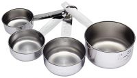 Dynore Set of 4 Stainless Steel Measuring Cups- Amazon