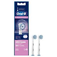 Oral B Sensitive Clean Refills, Original Replaceable brush head for Oral B Electric Toothbrushes, Pack of 2- Amazon
