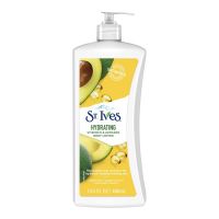 St. Ives Hydrating Vitamin E & Avocado Body Lotion,100% Natural Moisturizers,Paraben Free,Non-greasy- Amazon