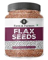Farm & Farmers Flax Seeds Edible seeds For Weight Management |Boost Immunity |Good- Amazon