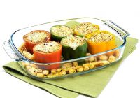 Signoraware Bake 'N' Serve Deep Rectangular Bakeware Safe and Oven Safe Glass Dish Tray | Borosilicate Glass Bowl Container | Microwave Oven Safe Baking (3800ml, Set of 1, Clear)- Amazon