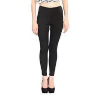 Funku Fashion Women's Soft Stretchable Mid Waist Polyester Stylish Jeggings- Amazon