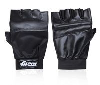 FitBox Sports Glove3 Gym Gloves, Foam Padded with Wrist Support, Gym Gloves/Cycling Gloves/Riding Gloves/Stretchable Gloves, Unisex, Black- Amazon
