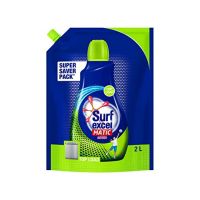 Surf Excel Matic Top Load Liquid Detergent 2 L Refill, Designed For Tough Stain Removal on Laundry in Washing Machines - Super Saver Offer Pack- Amazon