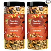 Farmley Party Mix 1kg (2 x 500g) | Mixed Nuts | Healthy Snacks Contains Mixed Dry Fruits, Nuts And Seeds- Amazon
