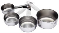 Dynore Set of 4 Stainless Steel Measuring Cups- Amazon