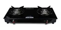 SunFlare Toughened Glass manual Gas stoves (2 burner)- Amazon