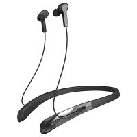 ZEBSTER Zeb-Style 600 Wireless BT Earphone with Neckband with bulit in Rechargeable Comes with Call Function its an Splash Proof and with The magentic earpiece 24hr Playback time(Black)- Amazon