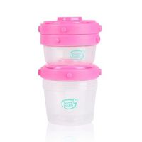 Buddsbuddy Premium Milk Powder Container 3pc (Pink)- Amazon