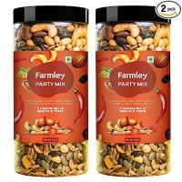 Farmley Party Mix 1kg (2 x 500g Combo Pack) | Mixed Nuts | Healthy Snacks Contains Mixed Dry Fruits, Nuts And Seeds- Amazon