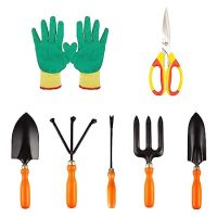 Spartan Set of 5 Spectacular Gardening Tools with Heavy Gardening Scissor & One Pair Hand Gloves- Amazon