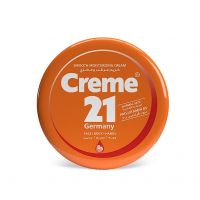 Creme 21 Smooth Moisturizer Cream, Goodness of 5 moisturizers, Almond Oil Enriched, For hands, face & body, Women & Men, 250 ml- Amazon