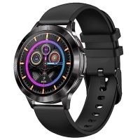 Fire-Boltt Mystic 1.3" AMOLED Display Smartwatch, Bluetooth Calling, 360*360 pixels high resolution, 680 NITS Peak Brightness, 60Hz Refresh Rate, Dual Button Technology, Whatsapp Notification (Black)- Amazon