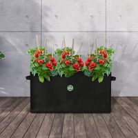 TrustBasket Heya Rectangular Textile Felt Fabric Grow Bags- Amazon