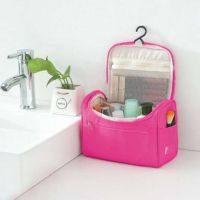 RRK IMPORT AND EXPORT Cosmetic Bag cosmetic bag, Travel Toiletry Kit, Travel Pouches Vanity Box  (Pink)- Flipkart