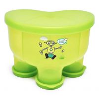 Buddsbuddy Cow Shaped Milk Powder Container 1pc (Green)- Amazon