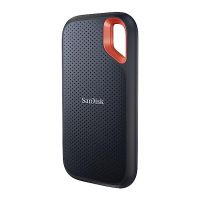 SanDisk 2TB Extreme Portable SSD 1050MB/s R, 1000MB/s W,Upto 2 Meter Drop Protection with IP55 Water/dust Resistance, HW Encryption, PC,MAC & Usb TypeC Smartphone Compatible, 5Y Warranty, External SSD- Amazon