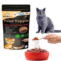 WiggleBoo Magical Cat Food Topper || Joy of Best Taste || Chicken & Carrot Flavour || Anti Oxident ||Grain Free & Protein Rich || Grain Free & Protein Rich || 70g (Chicken & Carrot)- Amazon