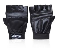 FitBox Sports Glove3 Gym Gloves, Foam Padded with Wrist Support, Gym Gloves/Cycling Gloves/Riding Gloves/Stretchable Gloves, Unisex, Black- Amazon