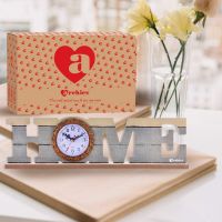 ARCHIES Home Clock | Analog Table Clocks, Desk Top, Wall Hanging Facility |Silent Non Ticking Quartz Movement | Battery Operated- Amazon